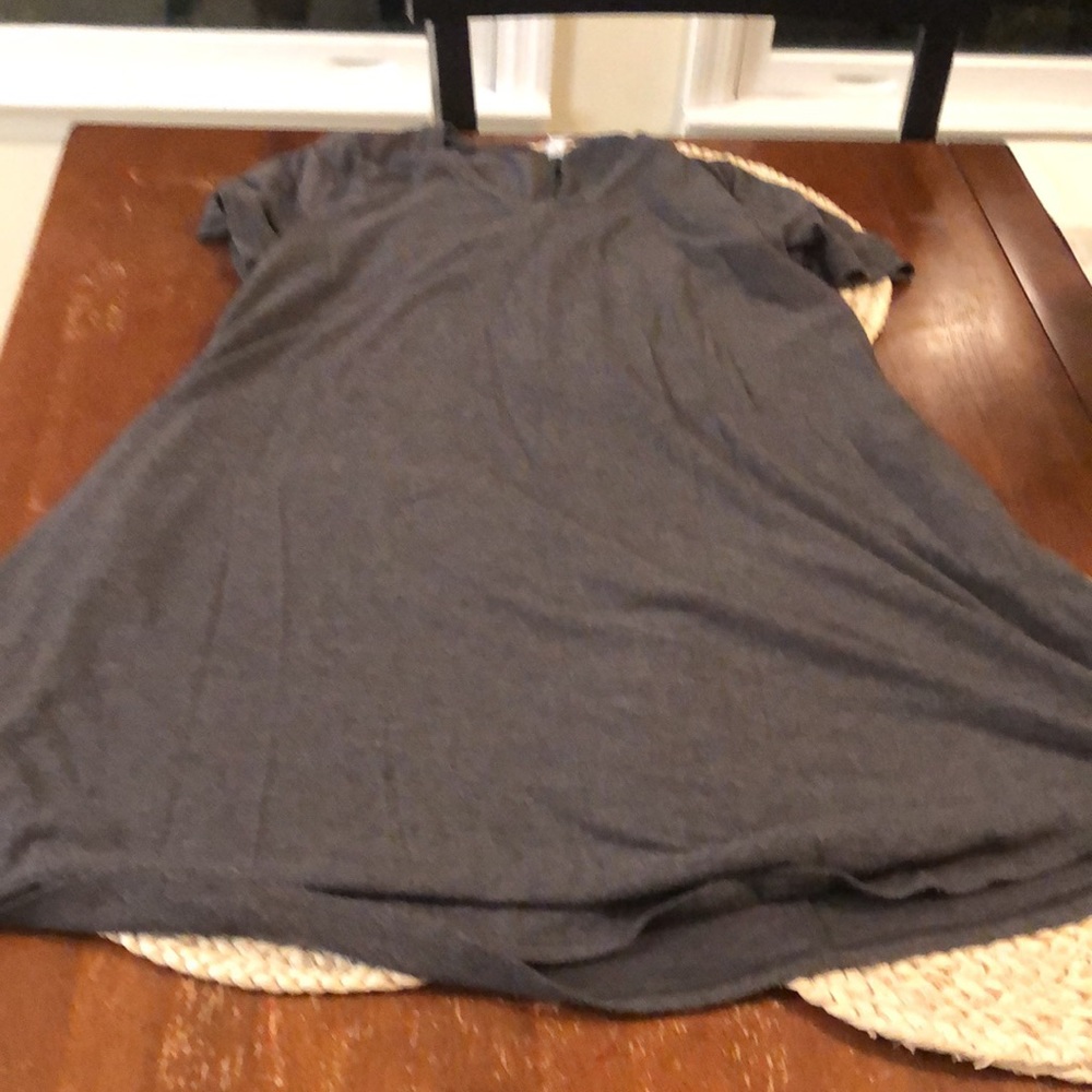 Bundle of 2 short sleeve Zenana Premium knit dresses, both sz L and same cut/fit - Picture 8 of 8